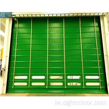 דלת ערימת PVC אנכית אנכית תעשייתית